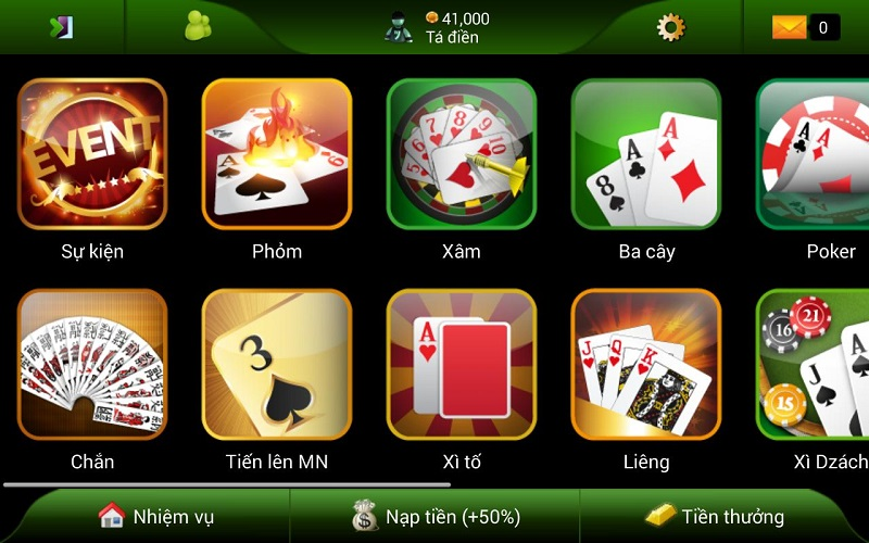 Kho game bài 3D ở TD88 đầy hấp dẫn